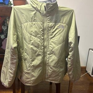 The North Face Women’s Puffer Jacket in Light Green